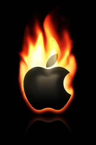 Apple Fire hopelijk raakt mijn iphone niet oververhit :d